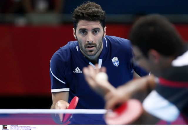 Εξασφάλισε μετάλλιο ο Παναγιώτης Γκιώνης στο Ευρωπαϊκό Πρωτάθλημα του πινγκ πονγκ