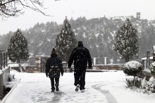 Χαμηλές θερμοκρασίες και χιόνια στην Κρήτη