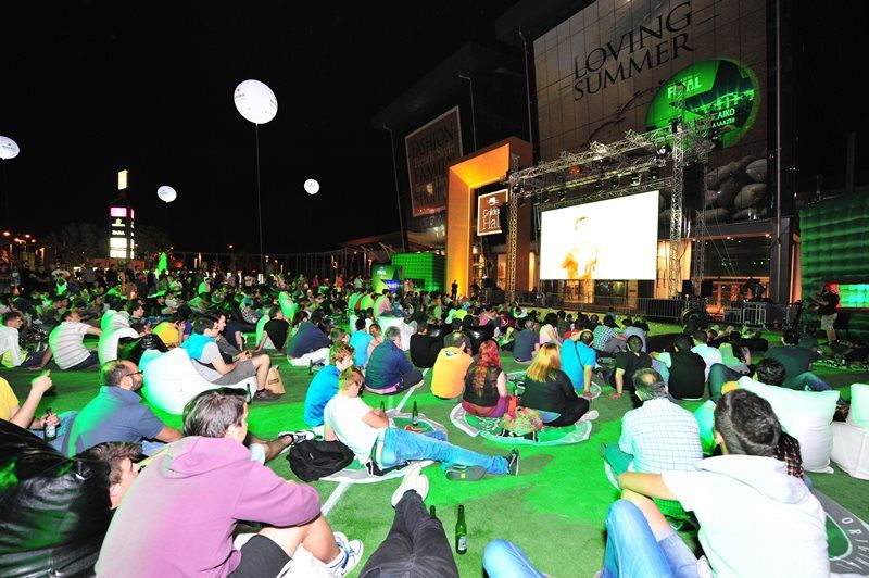 H μεγάλη γιορτή του τελικού του Τσάμπιονς Λιγκ έγινε στο…  Golden Hall