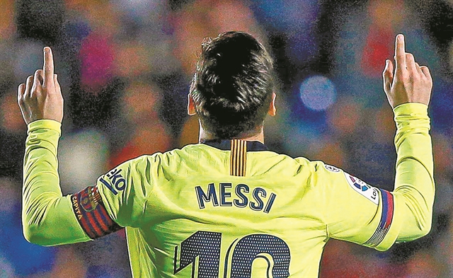 Μέσι ο… καλλιτέχνης