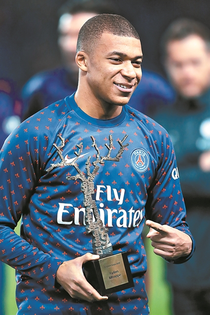 Τέταρτος πιο αγαπημένος ο Εμπαπέ