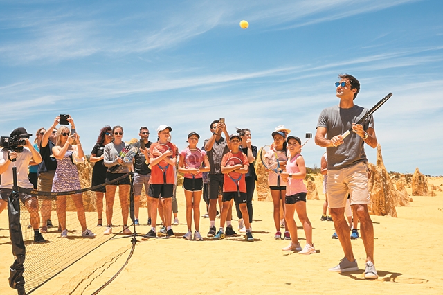 Γιορτές στα κορτ