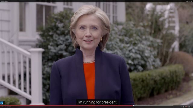 Ρωσία: Ακατάλληλο διά ανηλίκους το βίντεο με το οποίο η Χίλαρι Κλίντον ανακοίνωσε την υποψηφιότητά της