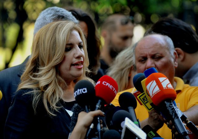 Γεννηματά: «Ο Τσίπρας έχει μία και μόνη εντολή να πει “ναι” στην Ευρώπη»