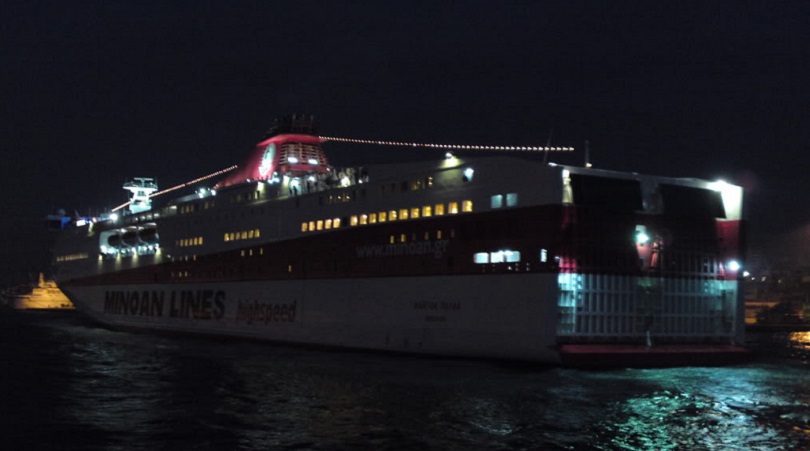 Κανονικά τα δρομολόγια του Festos Palace