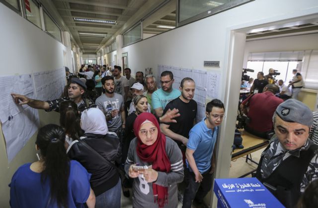 Λίβανος: Στο 49,2% η συμμετοχή στις εκλογές