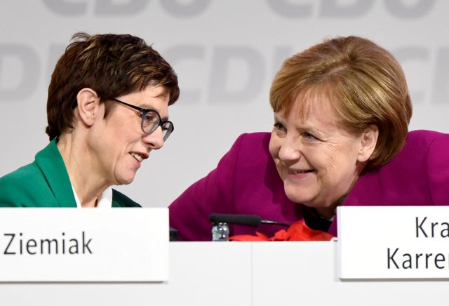 Γερμανία: «Ανάσα» για το CDU η εκλογή της Ανεγκρετ Κραμπ-Καρενμπάουερ