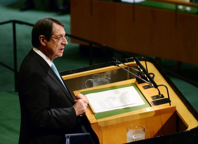 Αναστασιάδης: Το 2019 θα είναι καθοριστικό για το μέλλον της Κύπρου