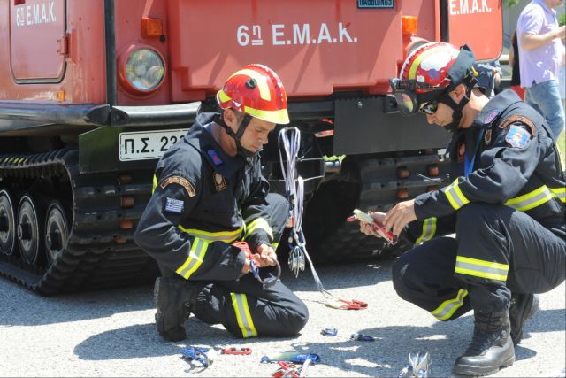 Στις φλόγες υπόγειο πολυκατοικίας στην Τούμπα