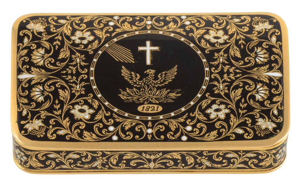 Στο «σφυρί» η χρυσή ταμπακιέρα του Ιωάννη Καποδίστρια
