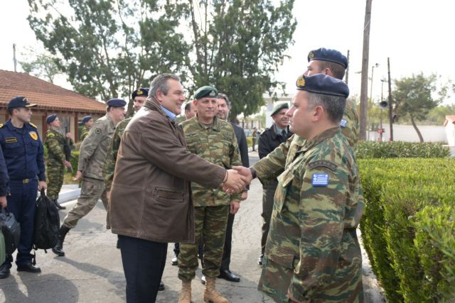 Επιμένει σε υψηλούς τόνους ο Καμμένος: Θα συντρίψουμε όποιον αμφισβητήσει την εδαφική μας ακεραιότητα