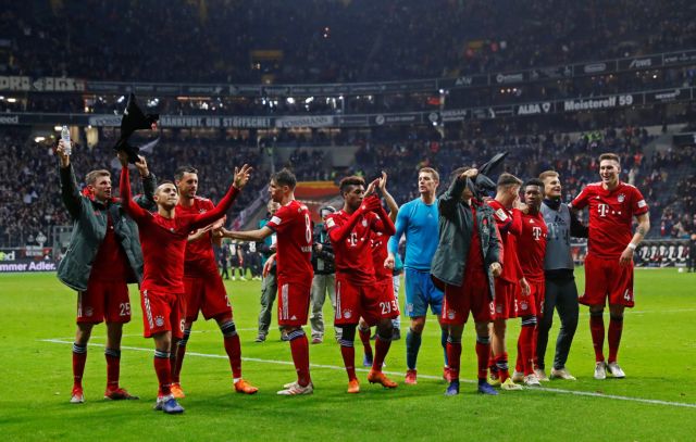 Επιβλητική νίκη της Μπάγερν στη Φρανκφούρτη