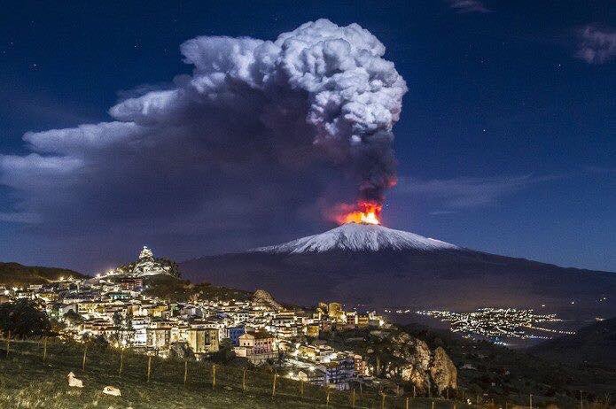 Αίτνα : Παρακολουθήστε live την ηφαιστειακή δραστηριότητα