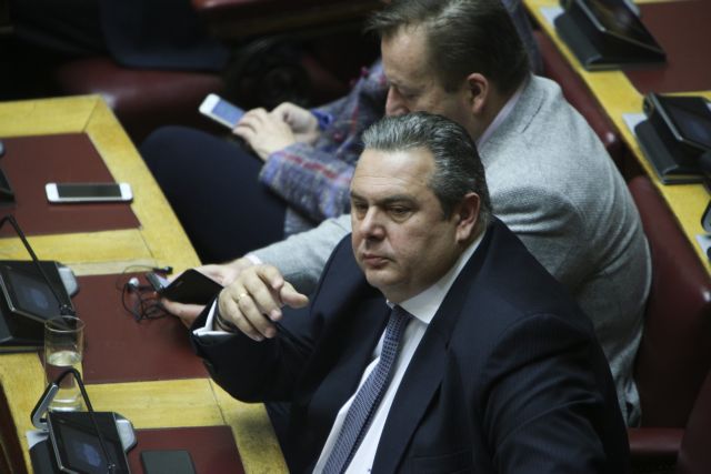Βόμβα Καμμένου για τη Συμφωνία: Θα παραιτηθώ από υπουργός αν ψηφιστεί από την ΠΓΔΜ