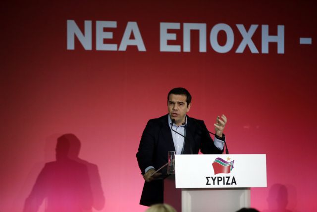 Προεκλογική ομιλία Τσίπρα με έντονη παροχολογία και ολομέτωπη επίθεση στη ΝΔ