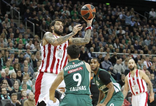 Ο Ολυμπιακός ηττήθηκε στο Κάουνας από την Ζαλγκίρις