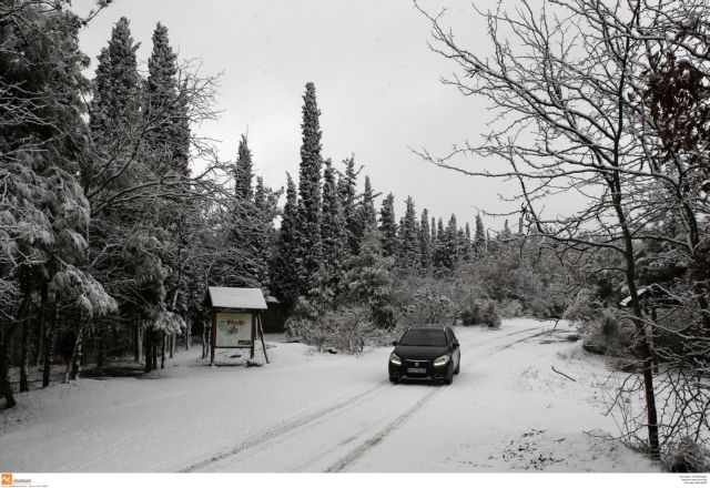Κορινθία: Πού είναι απαραίτητες οι αντιολισθητικές αλυσίδες