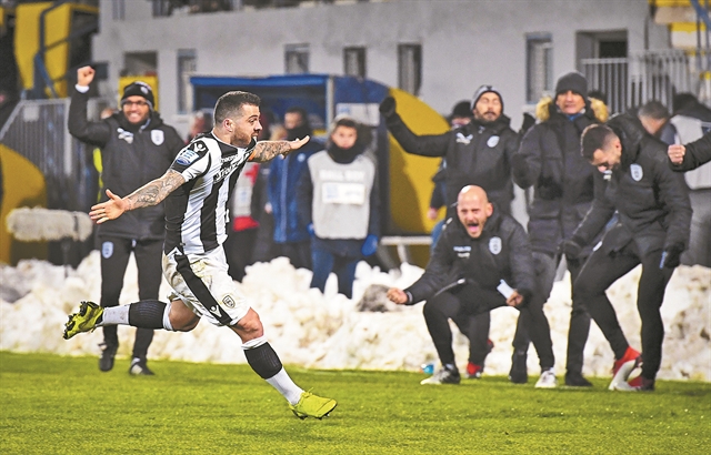 Παγοθραυστικό στην Τρίπολη Ο ΠΑΟΚ