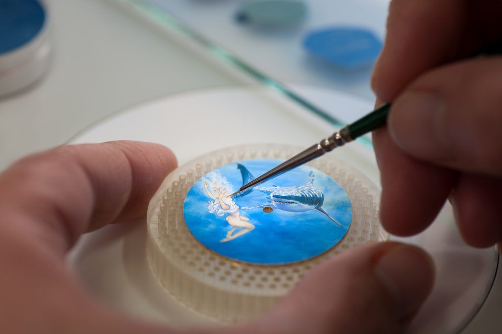 Μια ιστορία του Milo Manara σε ανδρικά ρολόγια