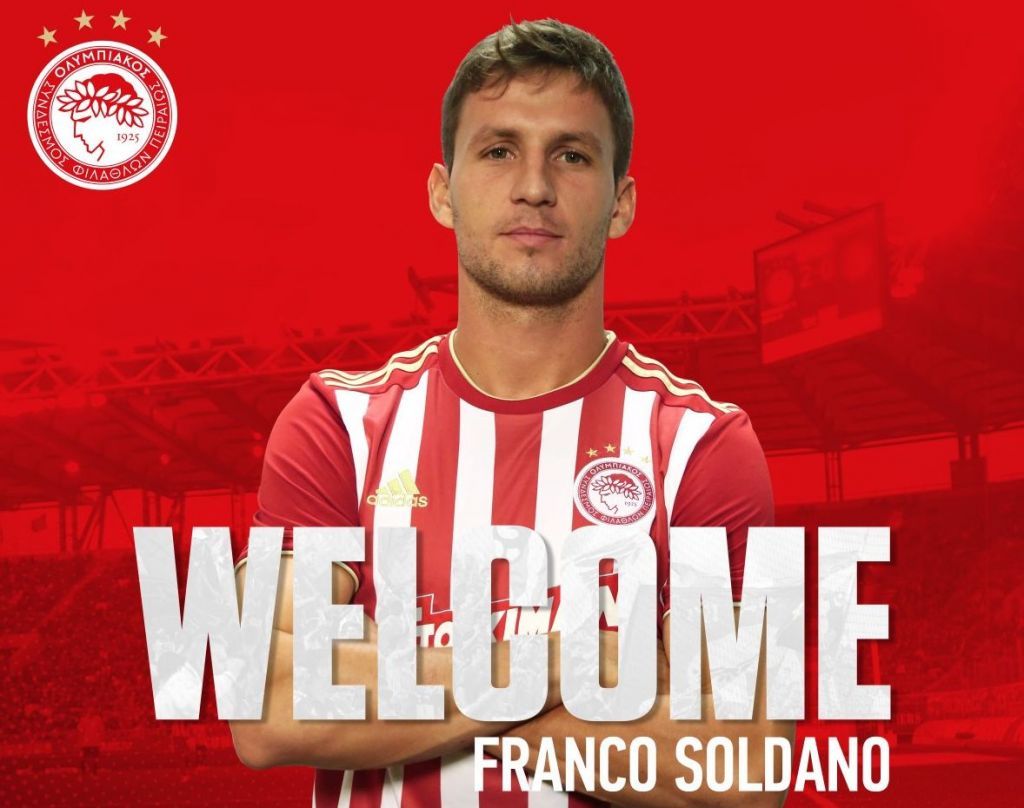 Στον Ολυμπιακό και επίσημα ο Φράνκο Σολδάνο