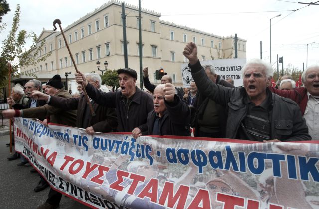 Στους δρόμους ξανά οι συνταξιούχοι για τα αναδρομικά