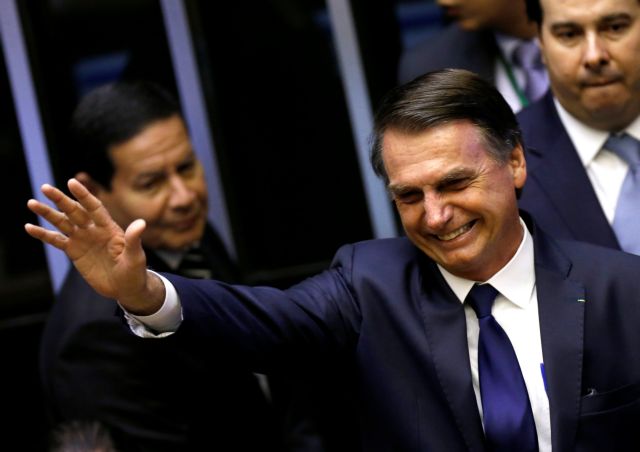 Βραζιλία: Ορκίστηκε νέος πρόεδρος ο Ζαΐχ Μπολσονάρου