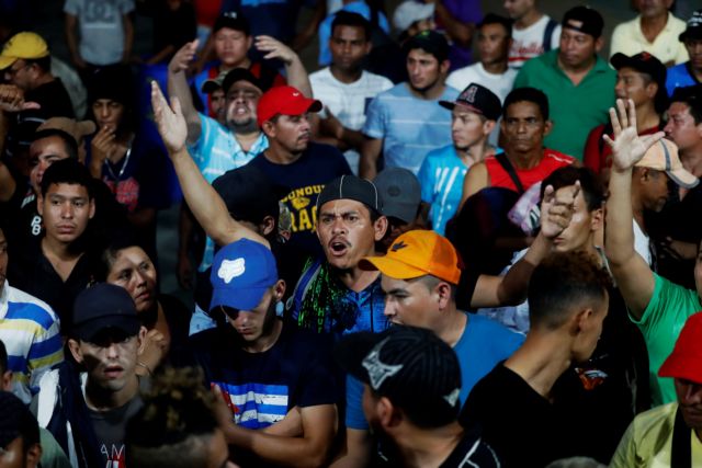 Νέο καραβάνι μεταναστών από την Ονδούρα στο Μεξικό