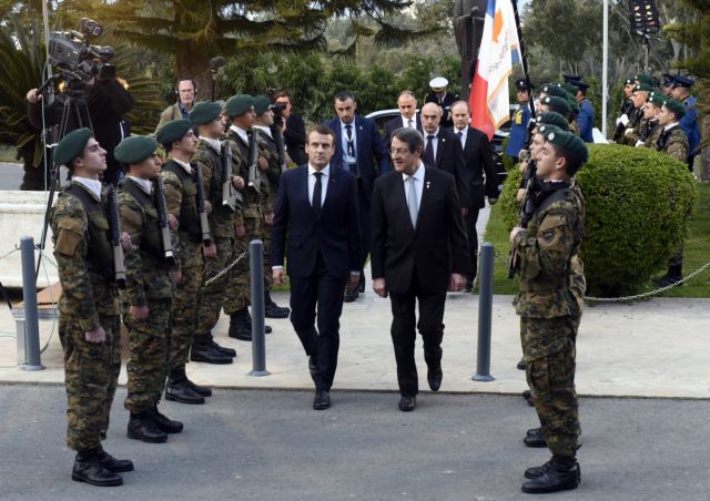 Τετ α τετ Αναστασιάδη – Μακρόν για την ενέργεια και την ασφάλεια