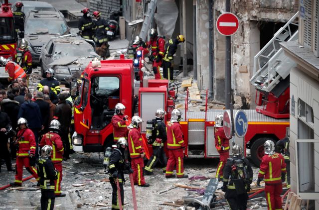 Φονική έκρηξη στο Παρίσι: Ερευνες στα ερείπια για τον αγνοούμενο