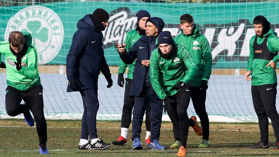 Προπόνηση μετ’ εμποδίων στον Παναθηναϊκό