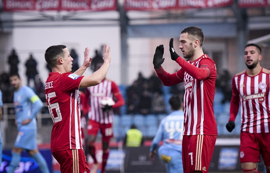 ΠΑΣ Γιάννινα – Ολυμπιακός : Τα γκολ και τα στιγμιότυπα