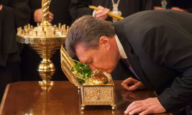 Εκλεψε τα λείψανα του Αγίου Γεωργίου από εκκλησία της Ουκρανίας