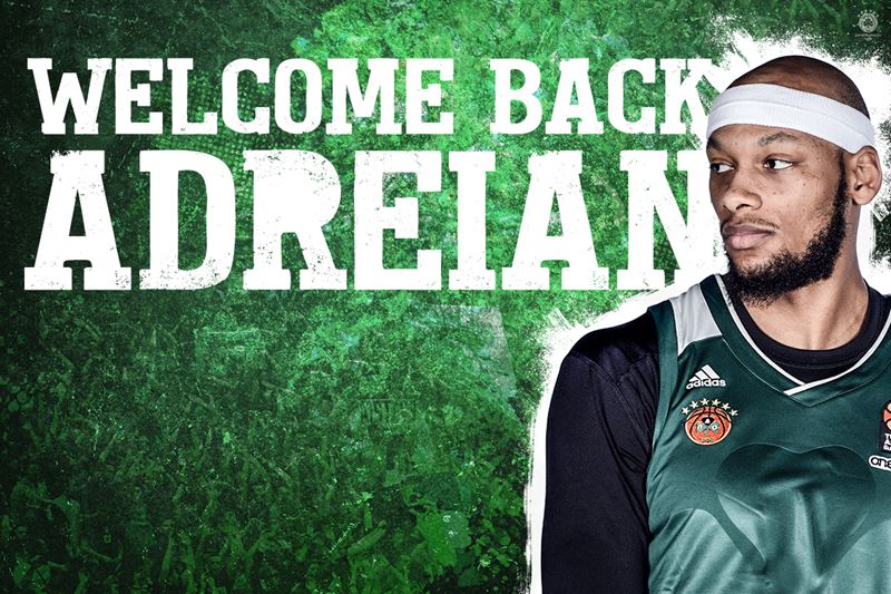 Ο Αντριαν Πέιν επέστρεψε στον Παναθηναϊκό