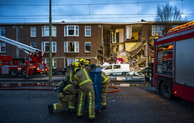 Χάγη : Κατέρρευσε τμήμα πολυκατοικίας – Εννέα τραυματίες