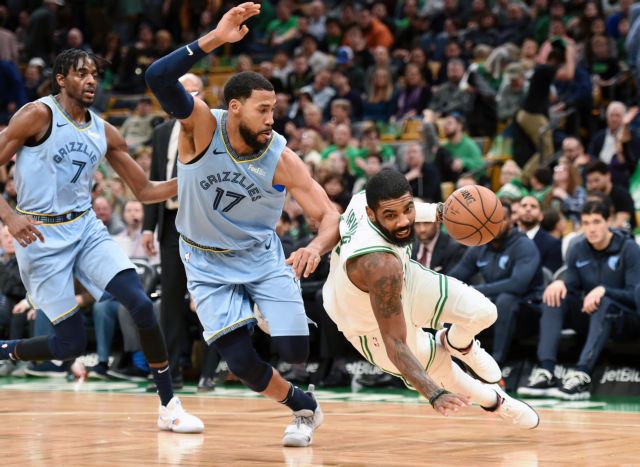 Νέο σπουδαίο παιχνίδι από τον Ιρβινγκ στη νίκη των Σέλτικς επί των Γκρίζλις