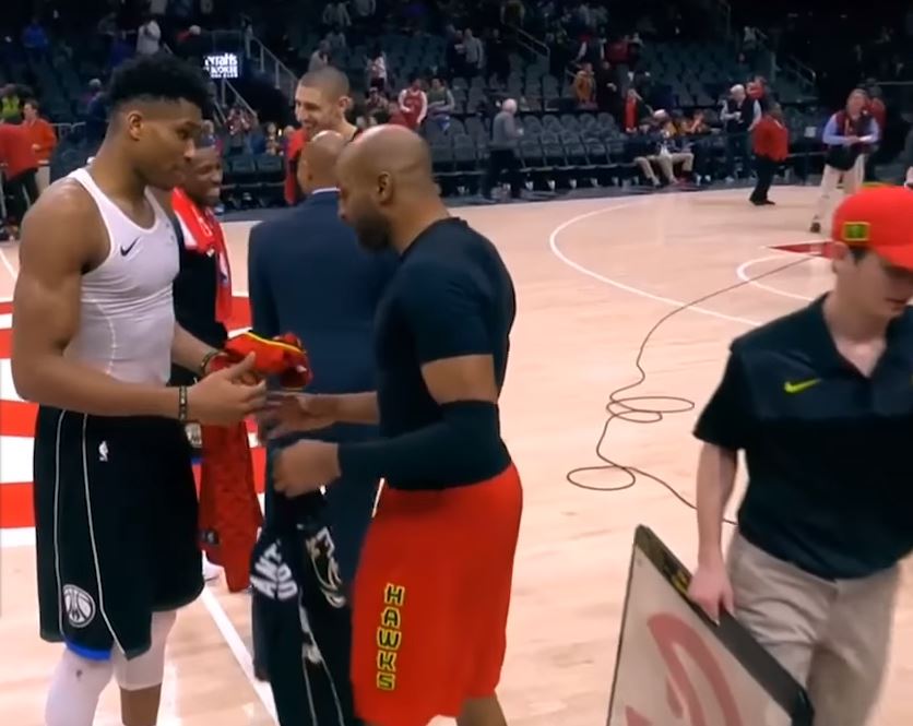 Οταν ο Γιάννης… συνάντησε τον Βινς (vid)