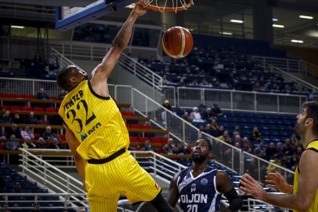 Ασύλληπτο ποσοστό ο Χάντερ, κατατρόπωσε τη Ντιζόν η ΑΕΚ