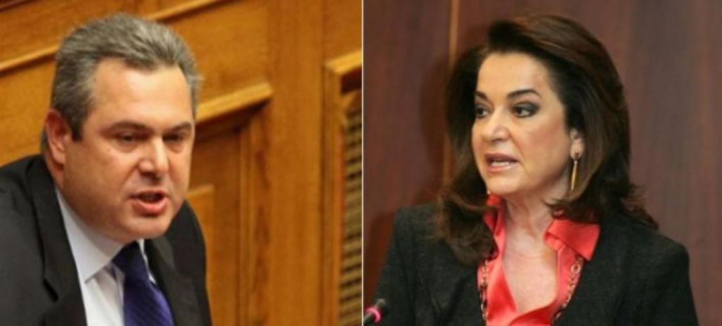 Μπακογιάννη: Αποδεδειγμένα κότα τρίλειρη και μακροπουπουλάτη ο Καμμένος