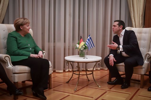 Στο Μαξίμου η Μέρκελ