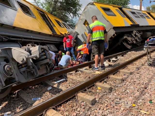 Νότια Αφρική: Δύο νεκροί από σύγκρουση τρένων