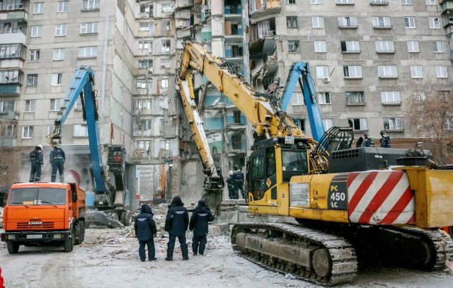 Ρωσία: Στους 39 οι νεκροί από την κατάρρευση πολυκατοικίας