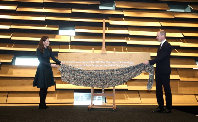 Σκωτία: Κέιτ και Γουίλιαμ εγκαινίασαν το νέο μουσείο σχεδίου Dundee
