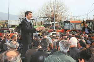 Οι αγρότες «απένειμαν» το Νομπέλ Αυταρχισμού