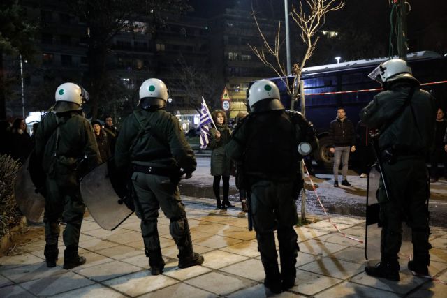 Θεσσαλονίκη: Μία σύλληψη για τα επεισόδια έξω από το Μέγαρο Μουσικής