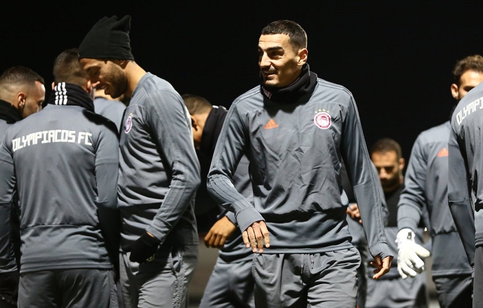 Η πρώτη προπόνηση του Ολυμπιακού για το νέο έτος (pics)