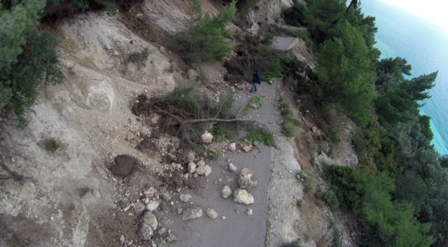 Χανιά: Ξεκίνησαν οι ερευνητικές γεωτρήσεις μετά τις κατολισθήσεις