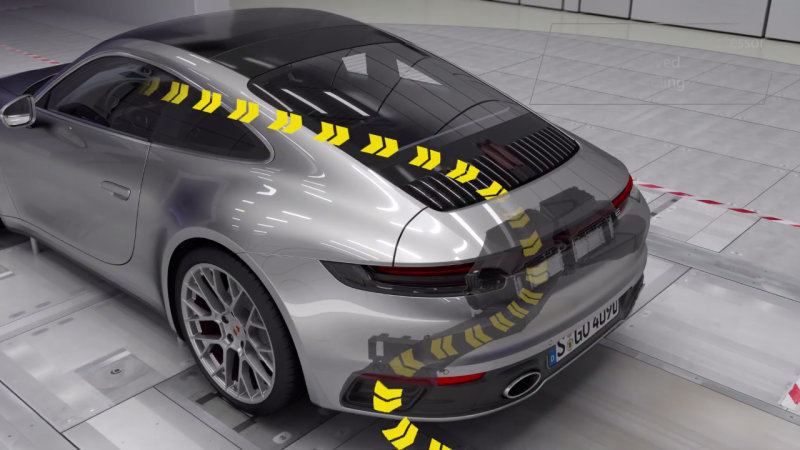 H νέα Porsche 911 έχει την πιο τελειοποιημένη αεροδυναμική