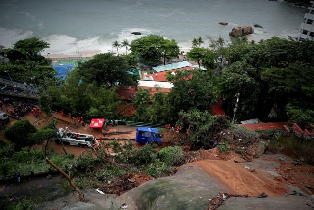 Πνίγεται η Βραζιλία από τις βροχές – Τουλάχιστον πέντε νεκροί