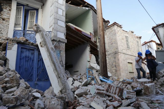 Μυτιλήνη: Αποκατάσταση ζημιών στο Δημοτικό και το Νηπιαγωγείο Μεγαλοχωρίου