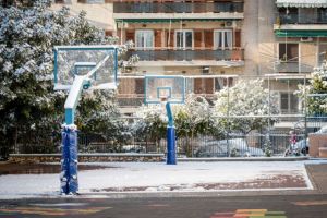 Κλειστά τα σχολεία στη Χαλκιδική λόγω χιονόπτωσης